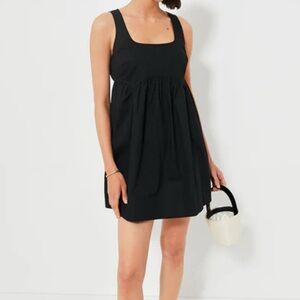 Tuckernuck Pomander place Sleeveless cotton Porto mini dress size large Black